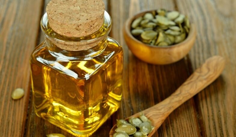 تطهير مع بذور اليقطين والعسل